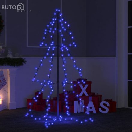 vidaXL 160 LED-es beltéri/kültéri kúp alakú karácsonyfa 78 x 120 cm