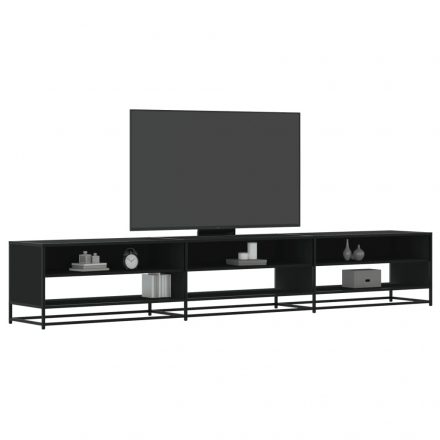 vidaXL fekete szerelt fa TV-szekrény 270 x 40 x 46 cm